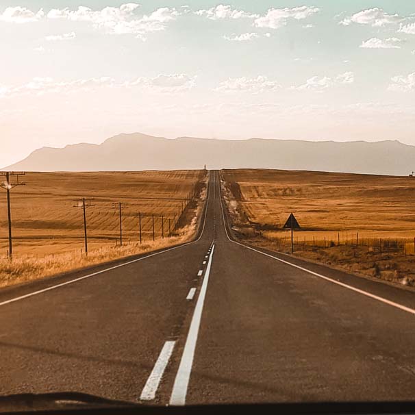 An open road